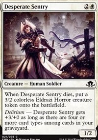 Desperate Sentry [Eldritch Moon]