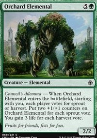 Orchard Elemental [Conspiracy: Take the Crown]