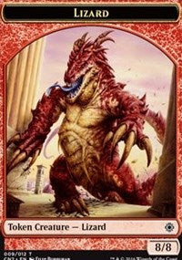 Lizard Token [Conspiracy: Take the Crown Tokens]