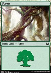Forest (31) [Duel Decks: Nissa vs. Ob Nixilis]