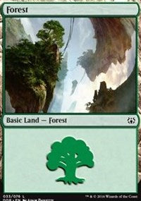 Forest (33) [Duel Decks: Nissa vs. Ob Nixilis]