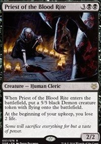 Priest of the Blood Rite [Duel Decks: Nissa vs. Ob Nixilis]
