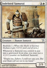 Indebted Samurai [Betrayers of Kamigawa]