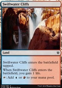 Swiftwater Cliffs [Commander 2016]