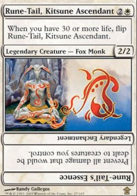 Rune-Tail, Kitsune Ascendant [Saviors of Kamigawa]