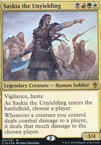 Saskia the Unyielding (Commander 2016) [Commander 2016 Oversized]