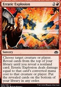 Erratic Explosion [Planechase Anthology]