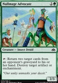 Nullmage Advocate [Planechase Anthology]