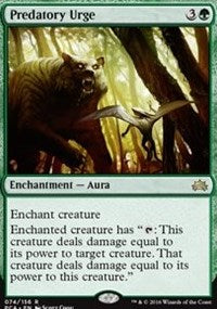 Predatory Urge [Planechase Anthology]