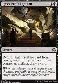 Resourceful Return [Aether Revolt]