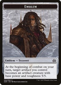 Emblem - Tezzeret the Schemer [Aether Revolt Tokens]
