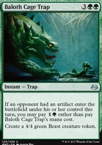 Baloth Cage Trap [Modern Masters 2017]