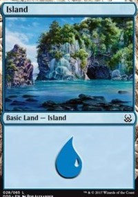 Island (28) [Duel Decks: Mind vs. Might]