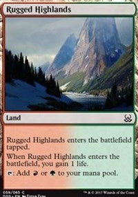 Rugged Highlands [Duel Decks: Mind vs. Might]
