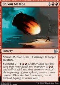 Shivan Meteor [Duel Decks: Mind vs. Might]