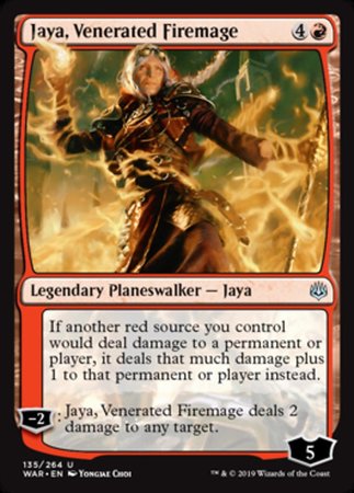 Jaya, Venerated Firemage [War of the Spark]