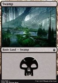 Swamp (302) [Commander Anthology]