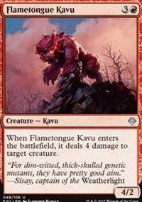 Flametongue Kavu [Archenemy: Nicol Bolas]