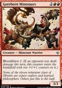Gorehorn Minotaurs [Archenemy: Nicol Bolas]