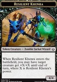 Resilient Khenra Token [Hour of Devastation Tokens]