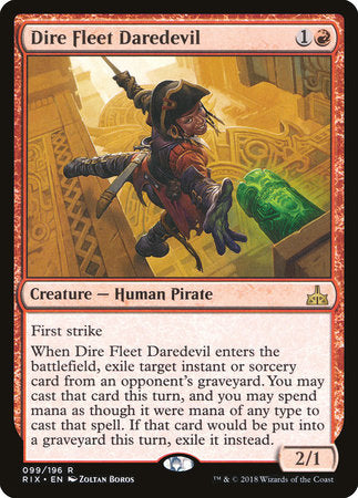 Dire Fleet Daredevil [Rivals of Ixalan]