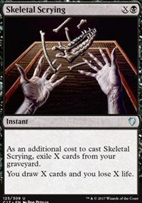 Skeletal Scrying [Commander 2017]