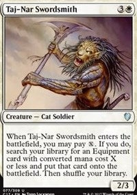 Taj-Nar Swordsmith [Commander 2017]