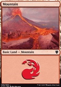 Mountain (306) [Commander 2017]