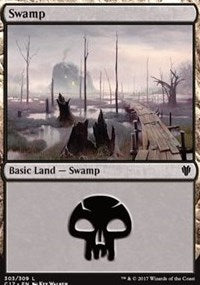 Swamp (303) [Commander 2017]