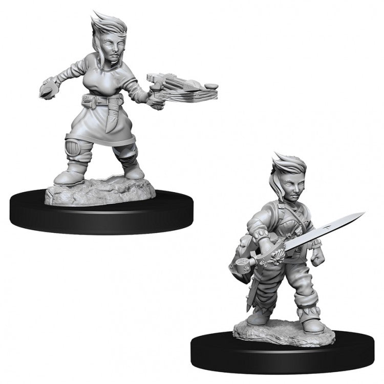 Deep Cuts: Female Halfling Rogue
