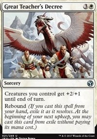 Great Teacher's Decree [Iconic Masters]