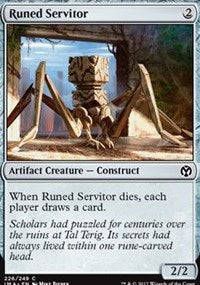 Runed Servitor [Iconic Masters]