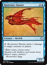 Rootwater Hunter [Duel Decks: Merfolk vs. Goblins]