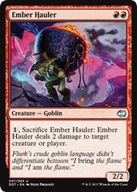 Ember Hauler [Duel Decks: Merfolk vs. Goblins]