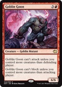 Goblin Goon [Duel Decks: Merfolk vs. Goblins]