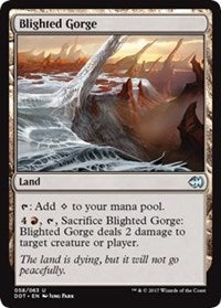 Blighted Gorge [Duel Decks: Merfolk vs. Goblins]