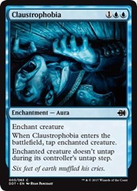 Claustrophobia [Duel Decks: Merfolk vs. Goblins]