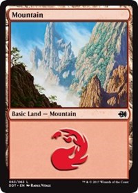 Mountain (63) [Duel Decks: Merfolk vs. Goblins]