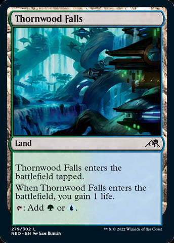Thornwood Falls [Kamigawa: Neon Dynasty]