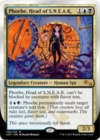 Phoebe, Head of S.N.E.A.K. [Unstable]