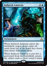 Induced Amnesia [Rivals of Ixalan]