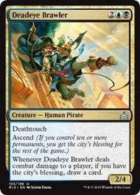 Deadeye Brawler [Rivals of Ixalan]
