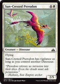 Sun-Crested Pterodon [Rivals of Ixalan]