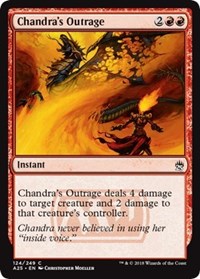 Chandra's Outrage [Masters 25]