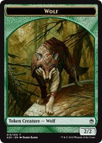 Wolf Token (013) [Masters 25 Tokens]