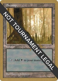 Swamp (445) - 1997 Jakub Slemr (5ED) [World Championship Decks 1997]