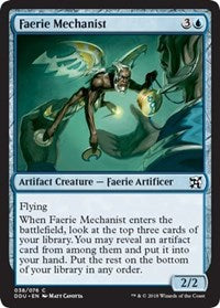 Faerie Mechanist [Duel Decks: Elves vs. Inventors]