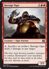 Barrage Ogre [Duel Decks: Elves vs. Inventors]