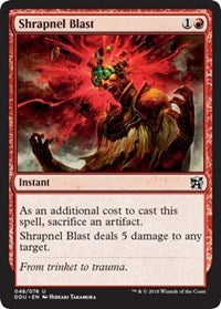 Shrapnel Blast [Duel Decks: Elves vs. Inventors]