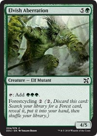 Elvish Aberration [Duel Decks: Elves vs. Inventors]